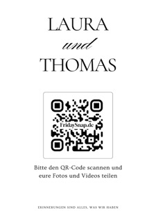 QR-Code Template 1 black and white